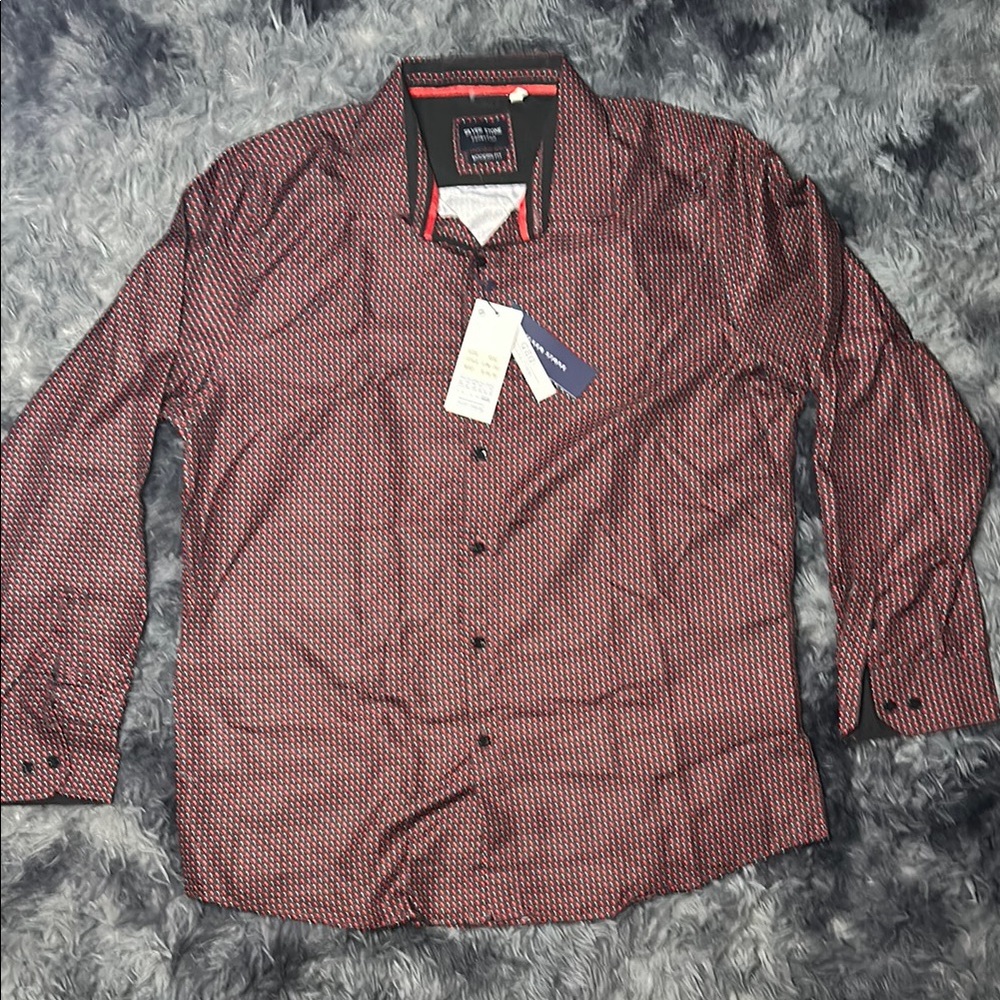 Silver Stone GEO Collection, L/S Button Down Modern Fit Shirt